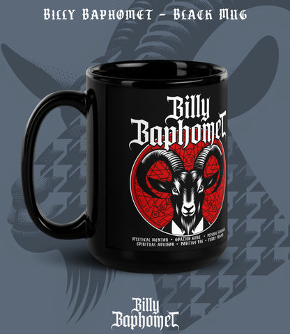 Billy Baphomet - Black Mug